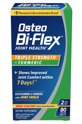Osteo Bi Flex Triple Strength plus Turmeric 80 Tablets