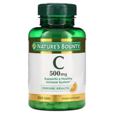 Nature's Bounty Vitamin C 500mg 250 Tablets