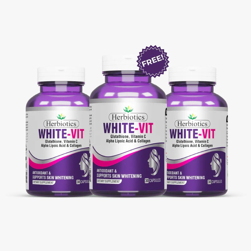 Herbiotics White vit Buy 2 Get 1 Free