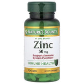 Nature's Bounty Zinc 50 mg 100 Tablets