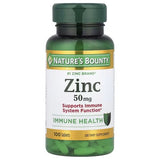 Nature's Bounty Zinc 50 mg 100 Tablets