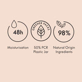 Oriflame Love Nature Caring Body Cream with Organic Oat Apricot 200 ML