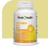 Route 2 Health Vitamin D3 5000 IU 30 Chewable Tablets