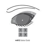 Oriflame The One Make Up Pro Eyeshadow Quad (Safari Gold)