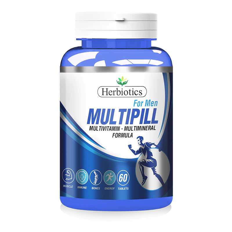 Herbiotics Multipill Multivitamin for Men 60 Tablets