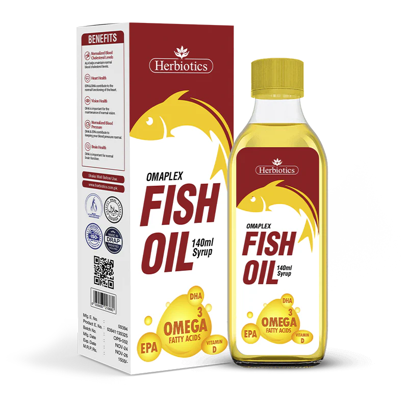 Herbiotics Omaplex Fish Oil Syrup 140 ml