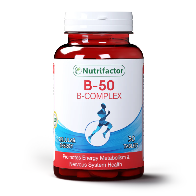 Nutrifactor B 50 B Complex 30's Tabs