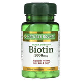 Nature’s Bounty Biotin 5000mcg 60 Quick Dissolve Tablets