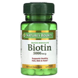 Nature’s Bounty Biotin 5000mcg 60 Quick Dissolve Tablets