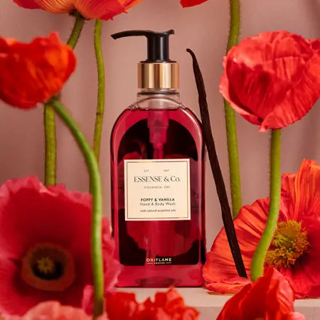 Oriflame Essense and Co Poppy and Vanilla Hand & Body Wash 300 ml