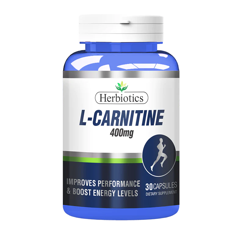 Herbiotics L Carnitine 400mg 30 Capsules