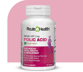 Route 2 Health Qfolic HR 1mg Folic Acid 30 Tablets