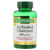 Nature's Bounty Activated Charcoal 260 mg 100 Capsules