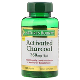 Nature's Bounty Activated Charcoal 260 mg 100 Capsules