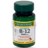 Nature's Bounty Vitamin B12 5000mcg 40 Quick Dissolve Tablets