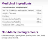 Webber Naturals Extra Strength Omega-3 EPA/DHA 700mg – 100 Softgels