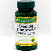 Nature's Bounty Evening Primrose Oil 1000 mg 60 Softgels