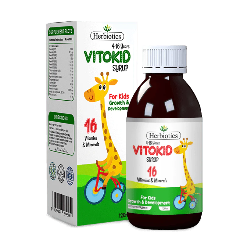 Herbiotics Vitokid Syrup (120ml)