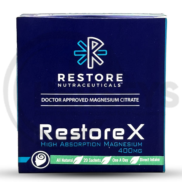Restore RestoreX High Absorption Magnesium Citrate 400 MG
