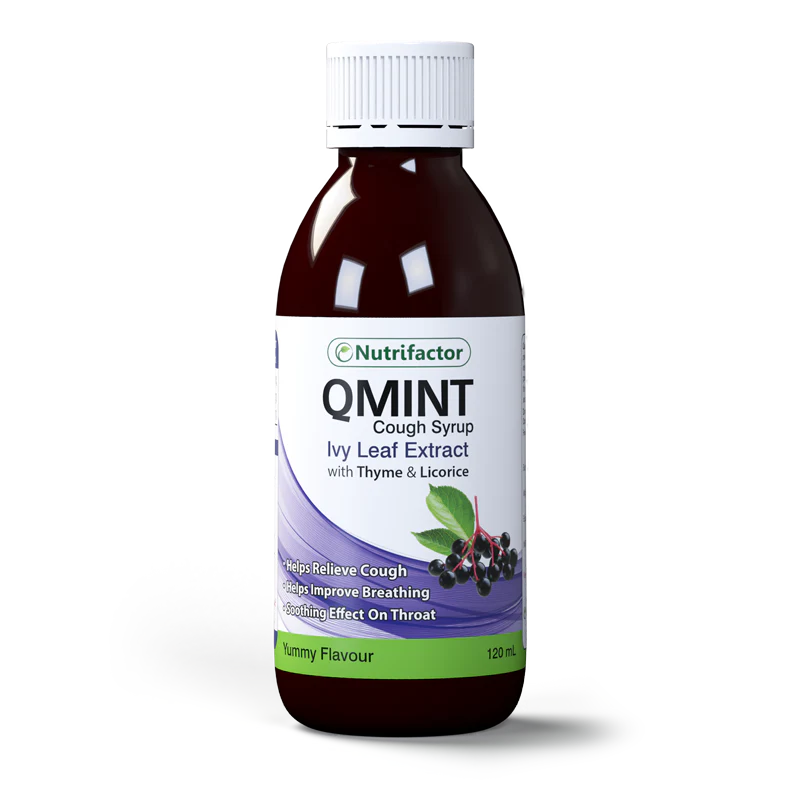 Nutrifactor Qmint Cough Syrup 120ml