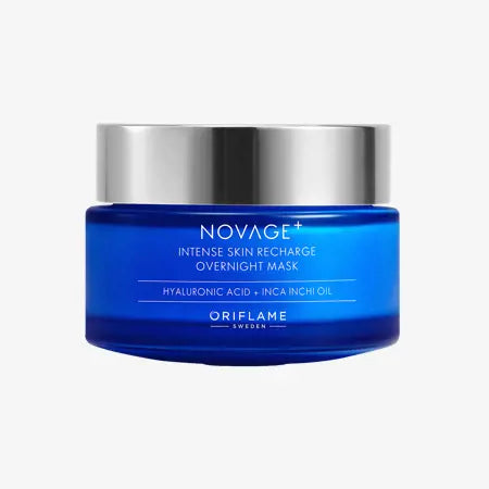 Oriflame Novage+ Intense Skin Recharge Overnight Mask 50ml