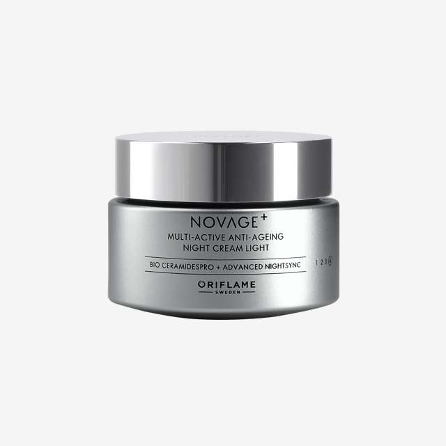 Oriflame Novage+ Multi-Active Anti-Ageing Night Cream Light 50 ML