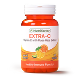 Nutrifactor Extra C Vitamin C With Rose Hips Extract 30 Tablets