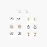 Oriflame Set of 7 pairs of Still earrings