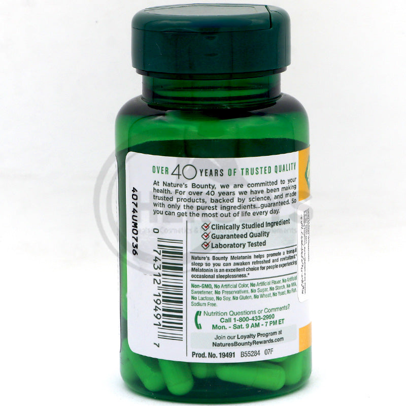 Nature's Bounty Melatonin 10 mg 60 Capsules