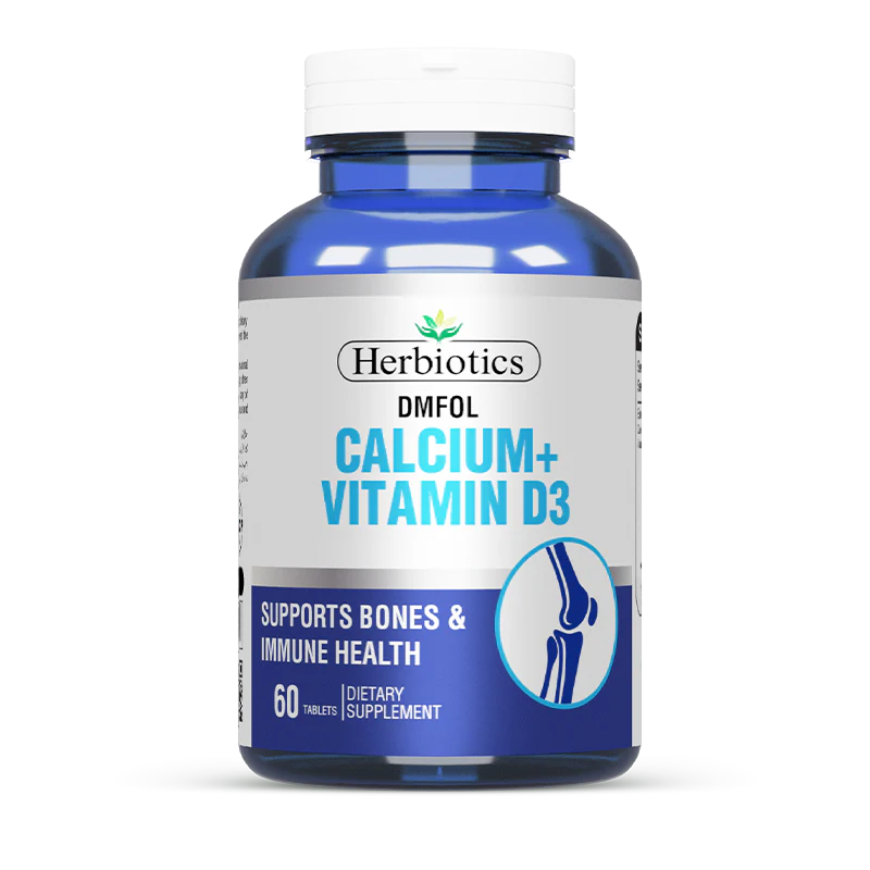 Herbiotics Dmfol Calcium plus Vitamin D3 Rich Formula 60 Tablets