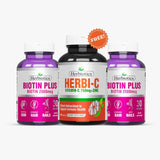 Herbiotics Buy 2 Biotin Plus Get Vitamin C Free