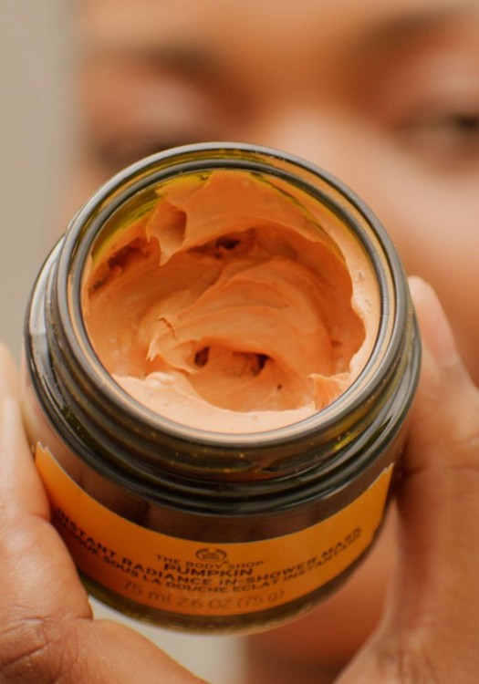 The Body Shop Pumpkin Instant Radiance In Shower Mask 75 ML