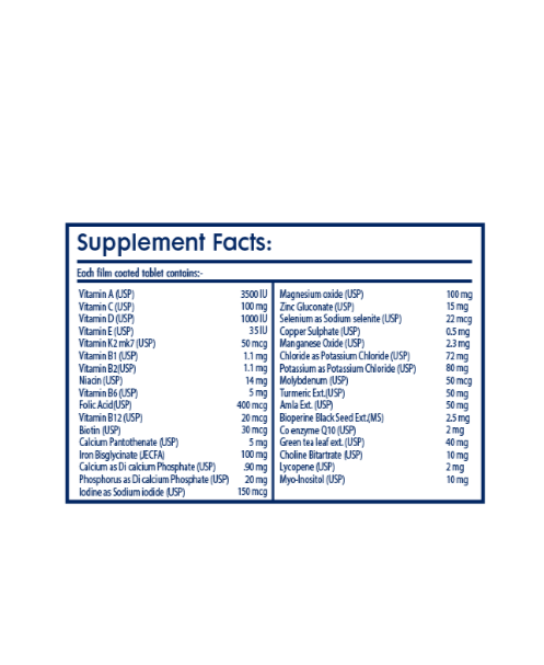 Restore Rejuvit High Potency Multivitamin 30 Tablets