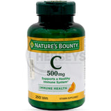 Nature's Bounty Vitamin C 500mg 250 Tablets