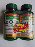 Nature's Bounty CoQ10 Plus L Carnitine Softgels 100 mg 60 Softgels 2 Packs