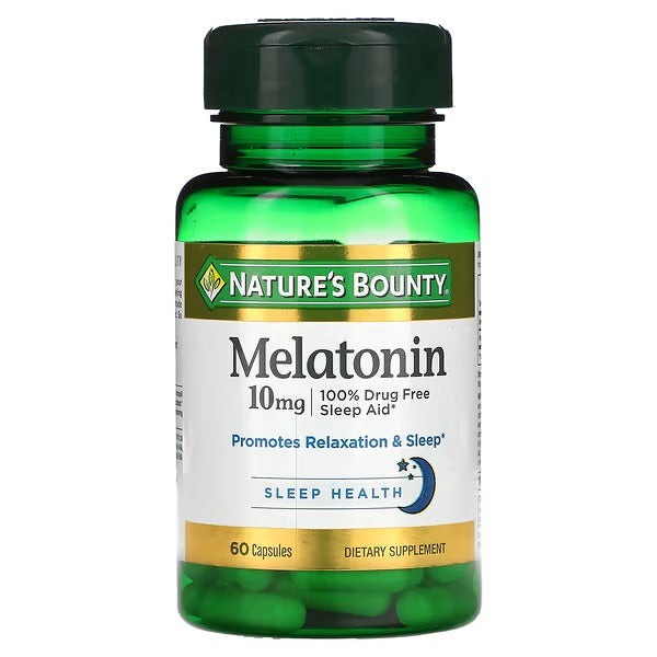 Nature's Bounty Melatonin 10 mg 60 Capsules