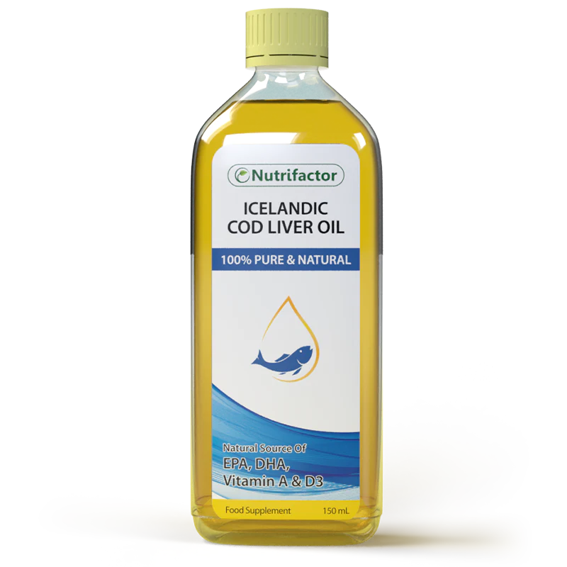 Nutrifactor Icelandic Cod Liver Oil 150 ml