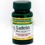 Nature's Bounty Lutein 20mg 40 Rapid Release Softgels