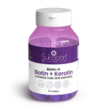 Nutrify BIOTIN-K (Biotin + keratin) | Stronger Hair, Skin & Nails