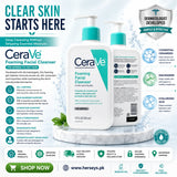 CeraVe Foaming Facial Cleanser for Normal to Oily Skin 355ml