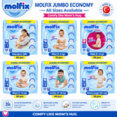 Molfix Diaper Jumbo Pack