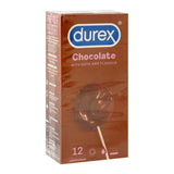 Durex Chocolate With Dots & Flavour Condoms 12 Pack