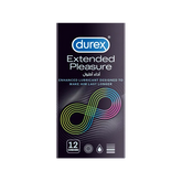 Durex Extended Pleasure Condoms 12 Pack