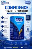 Durex Jeans Large Easy On Condoms 10 Pack