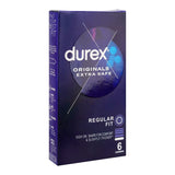 Durex Originals Extra Safe Regular Fit Condoms 6 Pack