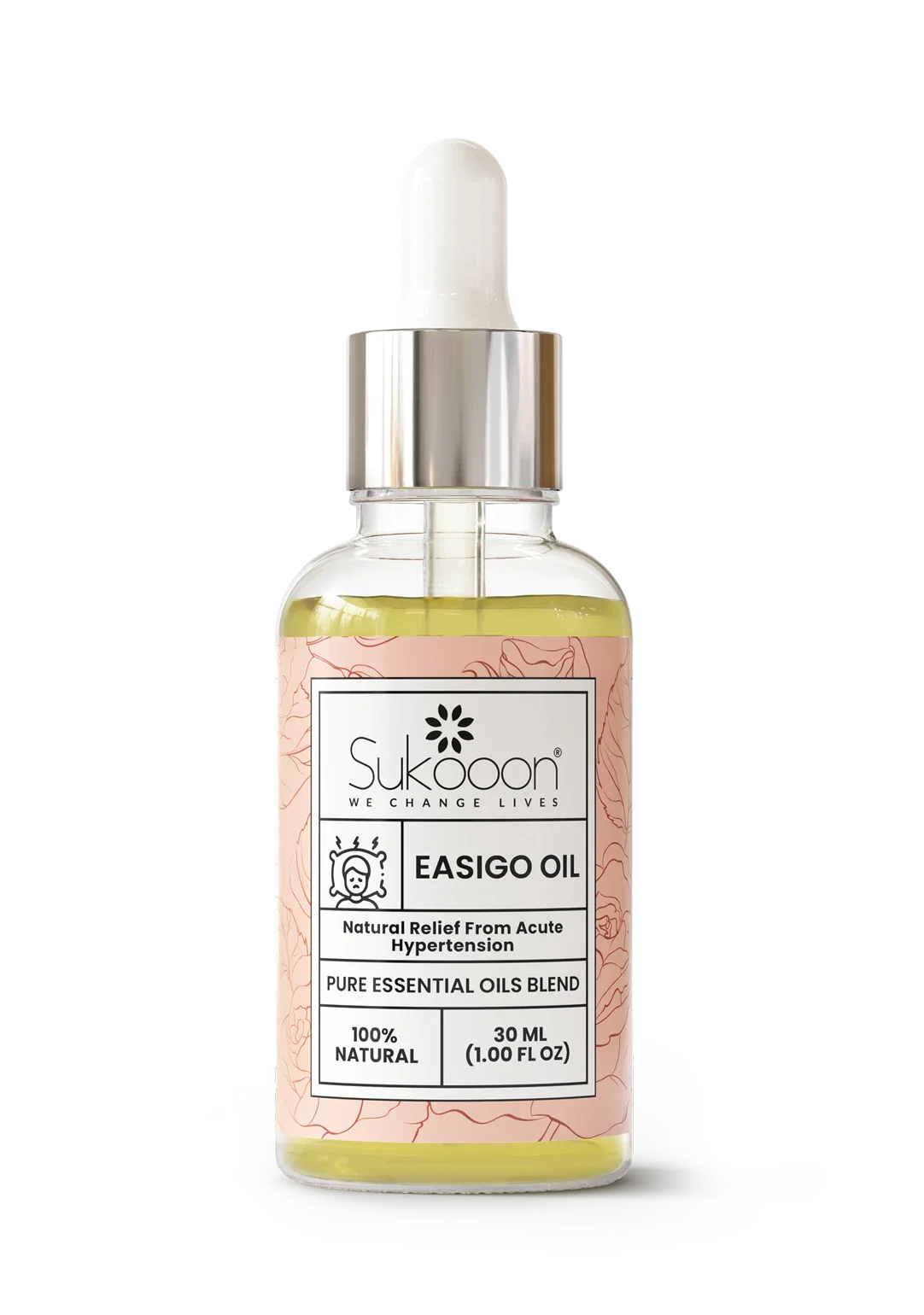 Sukoon EASIGO Oil bottle on a white background