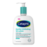 Cetaphil Gentle Exfoliating SA Lotion bottle on a white background