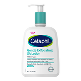 Cetaphil Gentle Exfoliating SA Lotion bottle on a white background