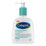 Cetaphil Gentle Exfoliating SA Cleanser bottle on a white background