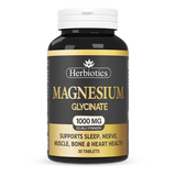 Herbiotics Magnesium Glycinate 1000 MG 30 Tablets